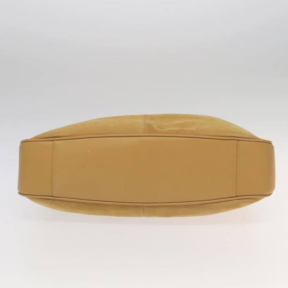 GUCCI Bamboo Hand Bag Leather 2way Beige Gold 001 14 1577 Auth bs19044 - Picture 5 of 16